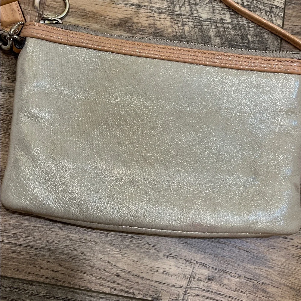 Coach poppy shimmer bag - Picture 6 of 8